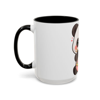 Kawaii Panda Ramen Mug, Cute Accent Coffee Mug