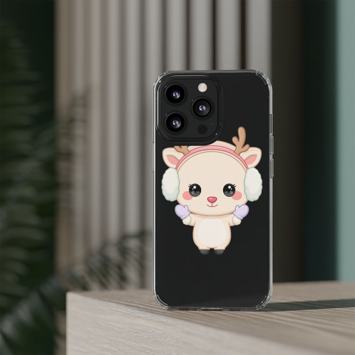Kawaii Reindeer Phone Case for Cozy Cute Style