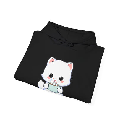Kawaii Arctic Fox Hoodie for Cozy Cute-Style Fans