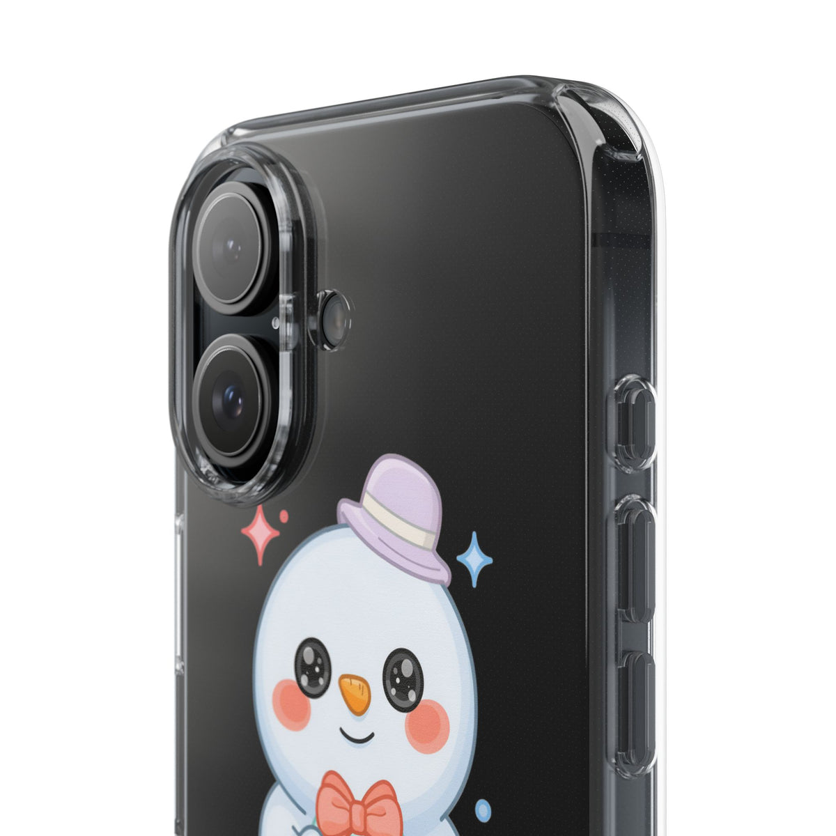 Kawaii Snowman Phone Case for Cheerful Winter Days