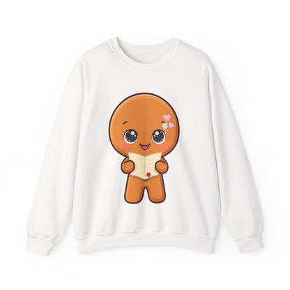 Christmas Gingerbread Sweatshirt: Kawaii Letter to Santa