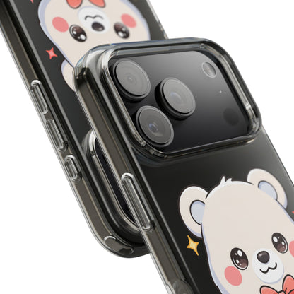 Kawaii Polar Bear Gift Phone Case for Holiday Gifting