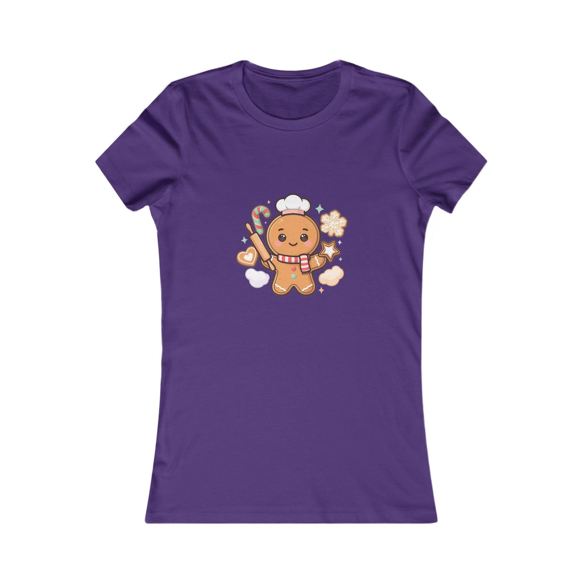 Christmas Gingerbread Tee for Cozy Holiday Baking