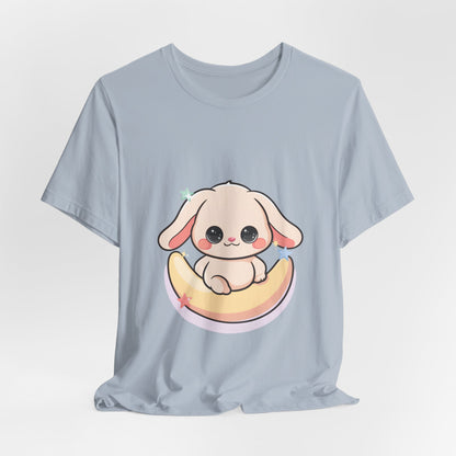 Kawaii Bunny Moon T-Shirt for Cute Style Lovers