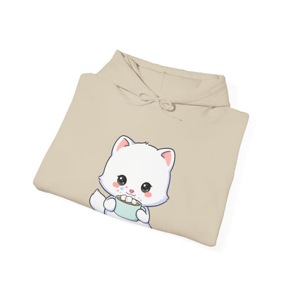 Kawaii Arctic Fox Hoodie for Cozy Cute-Style Fans