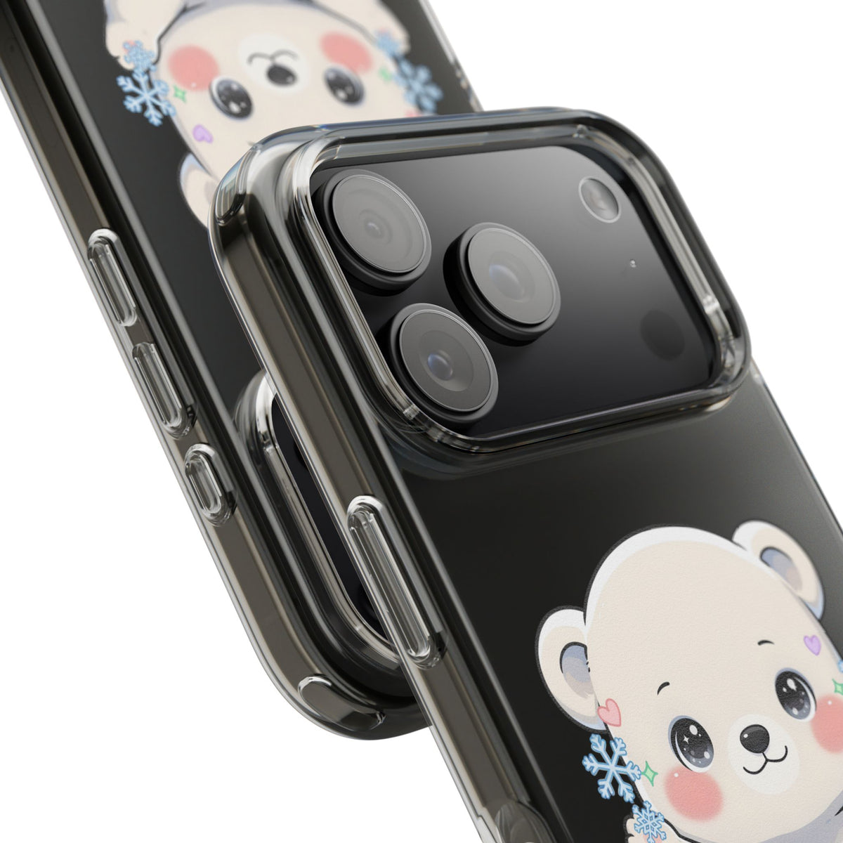Kawaii Polar Bear Phone Case for a Cozy Winter Gift