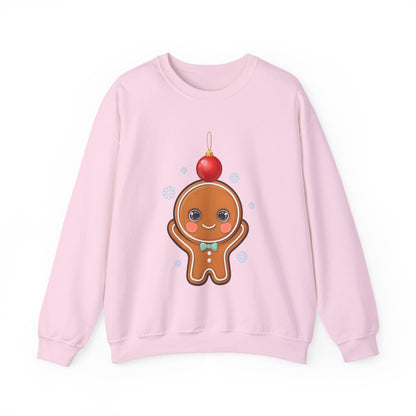 Gingerbread Christmas Sweatshirt, Cute Holiday Crewneck