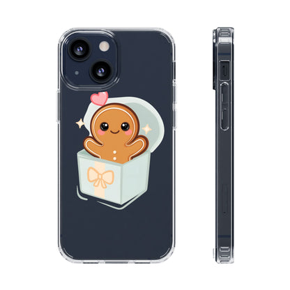 Gingerbread Man Phone Case – Kawaii Holiday Gift
