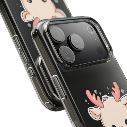 Kawaii Reindeer Phone Case for a Sweet Winter Cheer