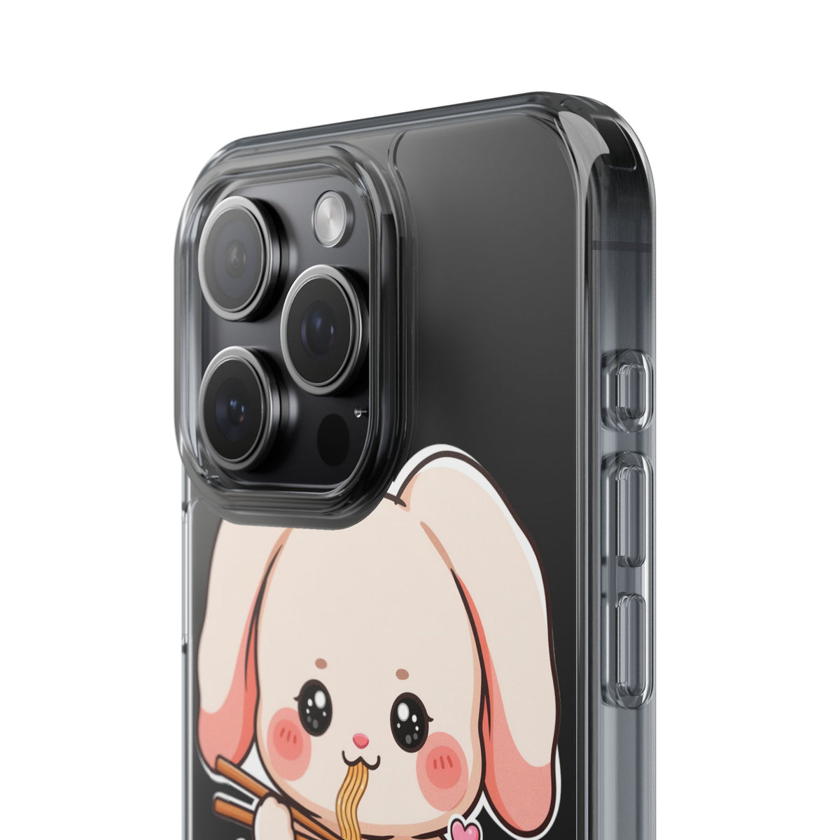 Kawaii Ramen Bunny Clear Impact-Resistant Case
