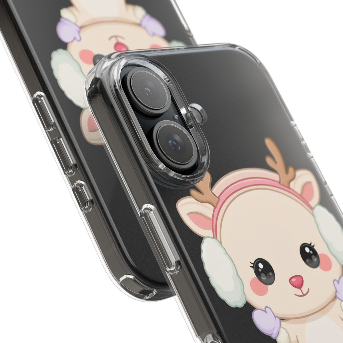 Kawaii Reindeer Phone Case for Cozy Cute Style