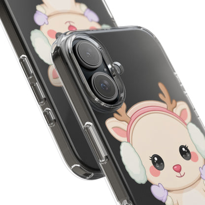 Kawaii Reindeer Phone Case for Cozy Cute Style