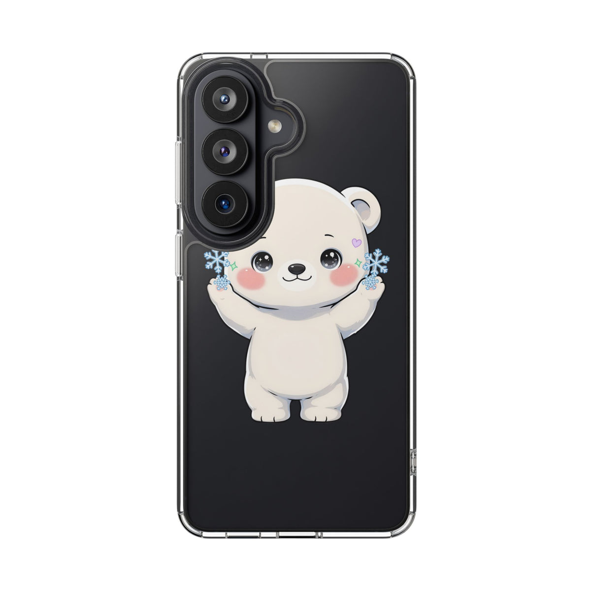Kawaii Polar Bear Phone Case for a Cozy Winter Gift