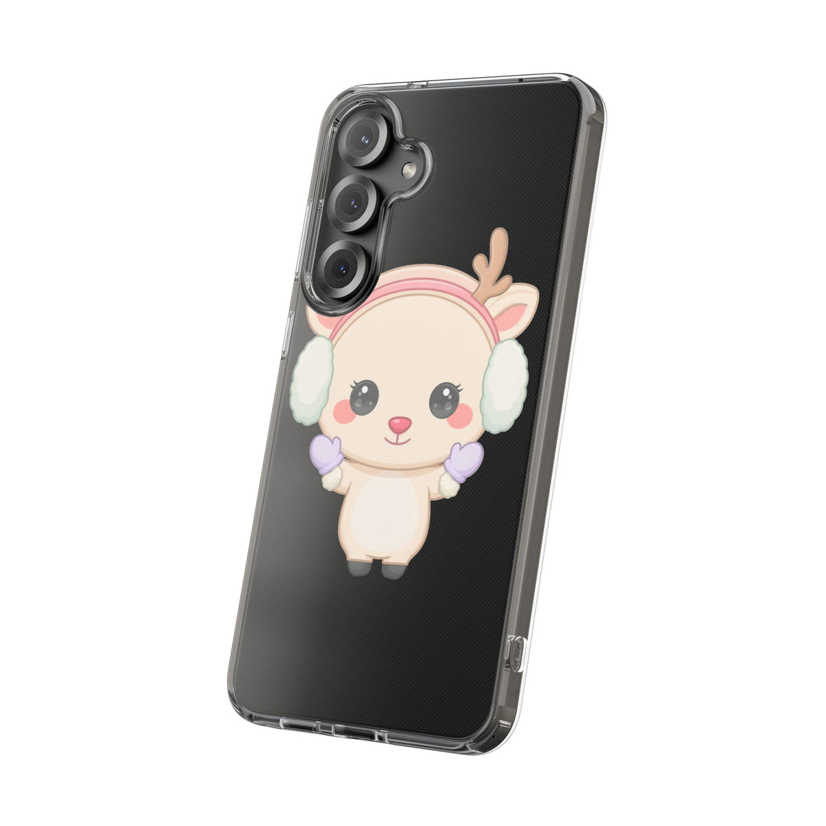 Kawaii Reindeer Phone Case for Cozy Cute Style