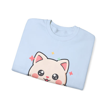 Kawaii Cat Sushi Sweatshirt for Cute Cat Lovers