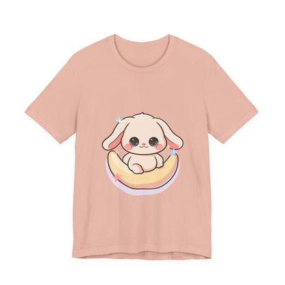 Kawaii Bunny Moon T-Shirt for Cute Style Lovers