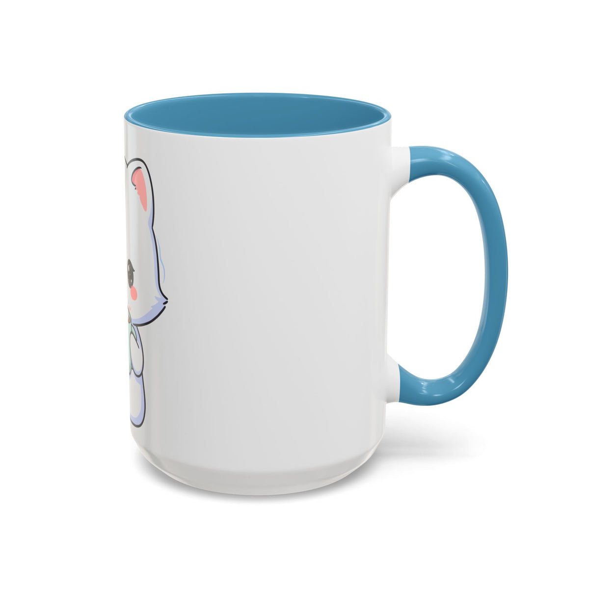 Kawaii Arctic Fox Mug – Cute Cocoa Lover Accent Coffee Mug