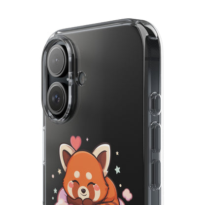 Cute Red Panda Phone Case, Dreamy Kawaii Cloud Art