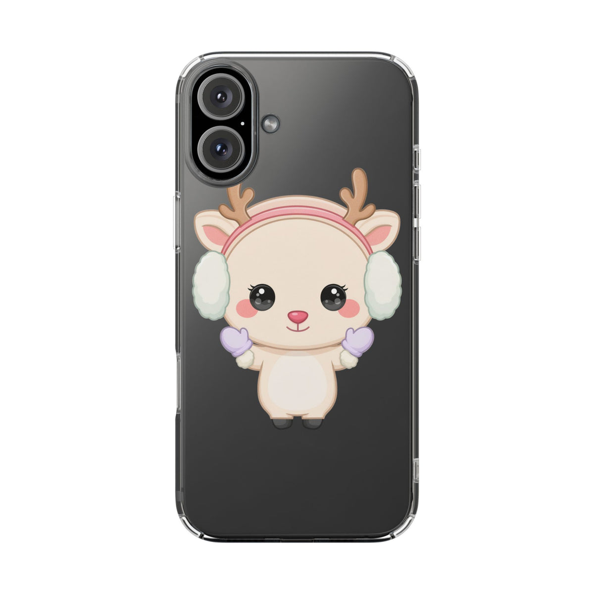 Kawaii Reindeer Phone Case for Cozy Cute Style