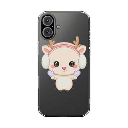 Kawaii Reindeer Phone Case for Cozy Cute Style