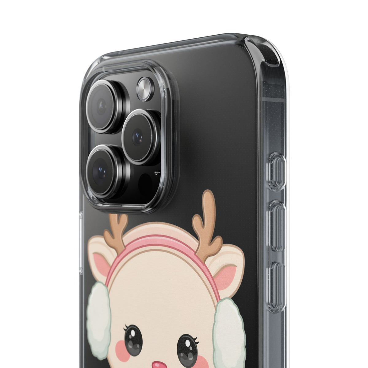 Kawaii Reindeer Phone Case for Cozy Cute Style