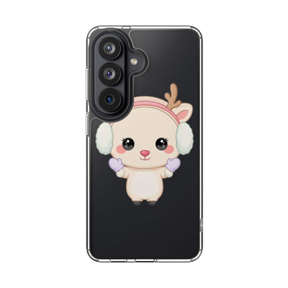 Kawaii Reindeer Phone Case for Cozy Cute Style