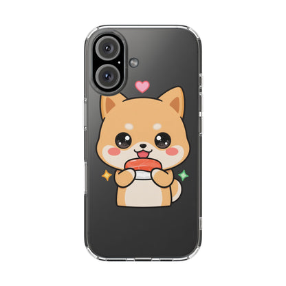 Kawaii Shiba Inu Phone Case for Sushi Lovers