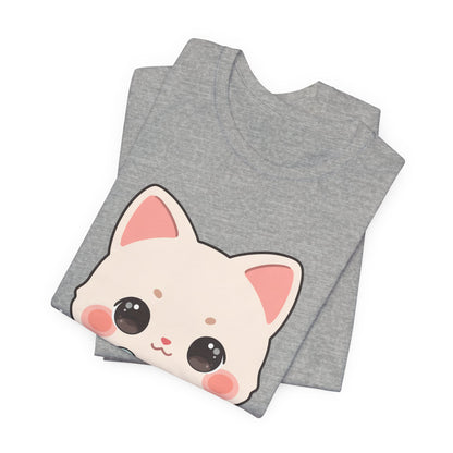Kawaii Cat Gardening T-Shirt for Plant Lovers