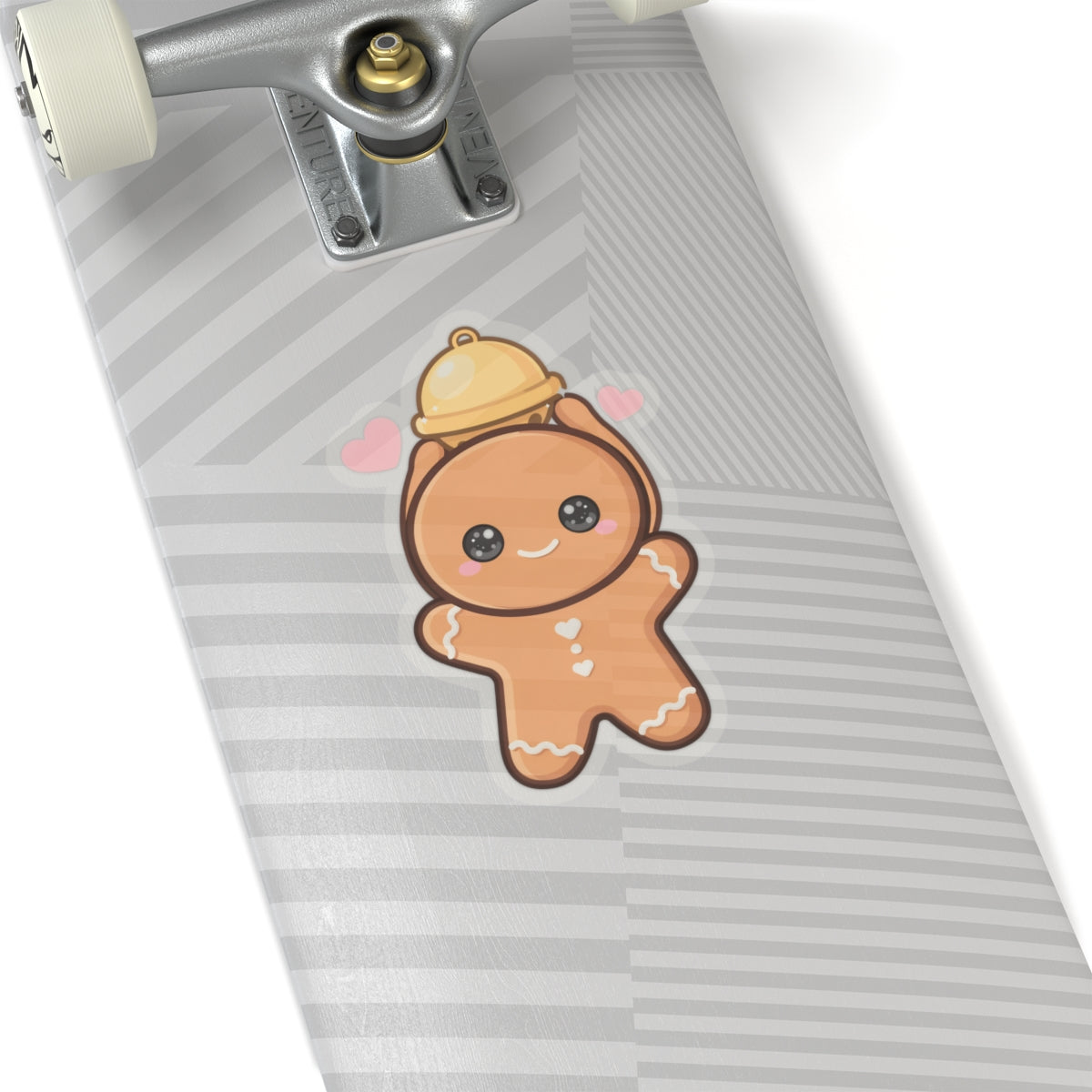 Christmas Gingerbread Sticker – Cute Kawaii Holiday Decor