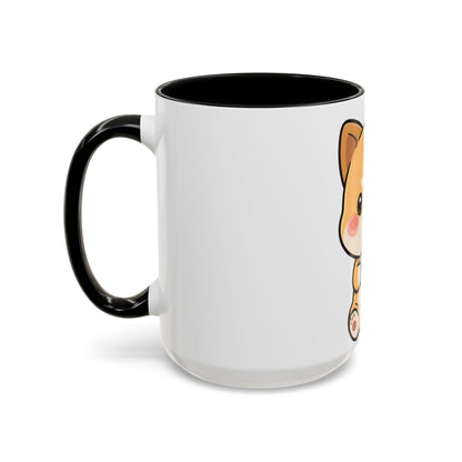 Kawaii Shiba Inu Coffee Mug, Cute Latte Lover Gift