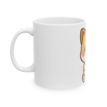Kawaii Shiba Inu Mug – Cute Latte Dog Ceramic Cup