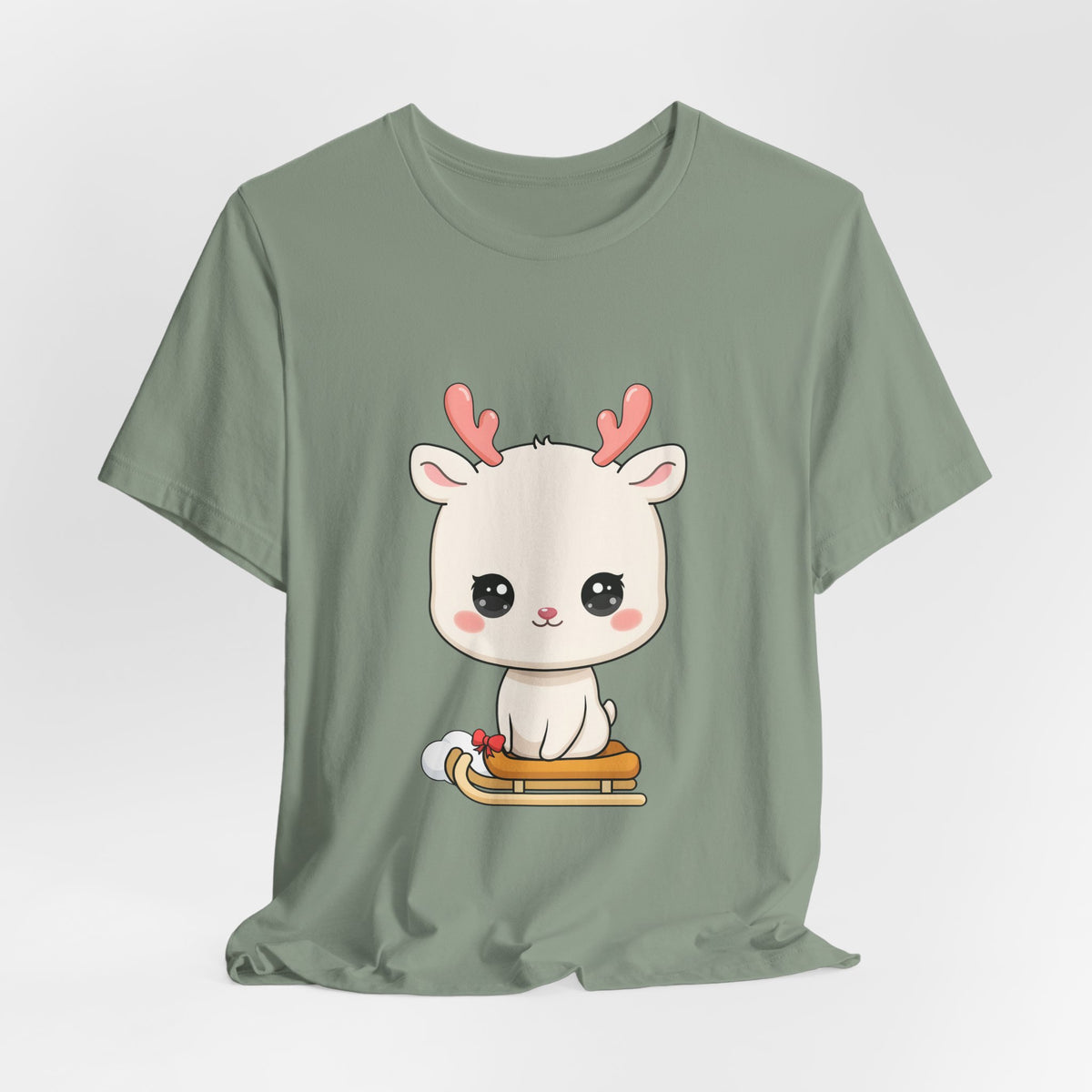 Kawaii Reindeer T-Shirt for Cozy Winter Days