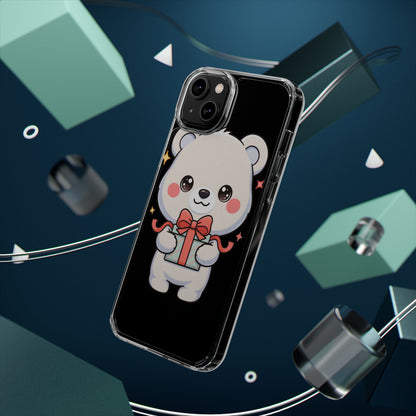 Kawaii Polar Bear Gift Phone Case for Holiday Gifting