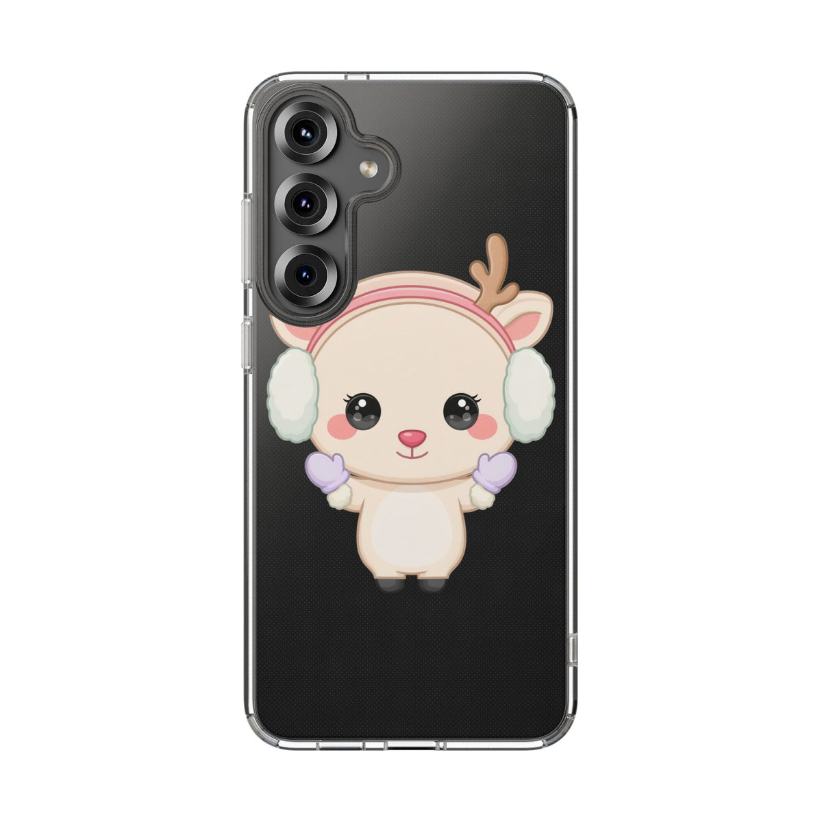 Kawaii Reindeer Phone Case for Cozy Cute Style