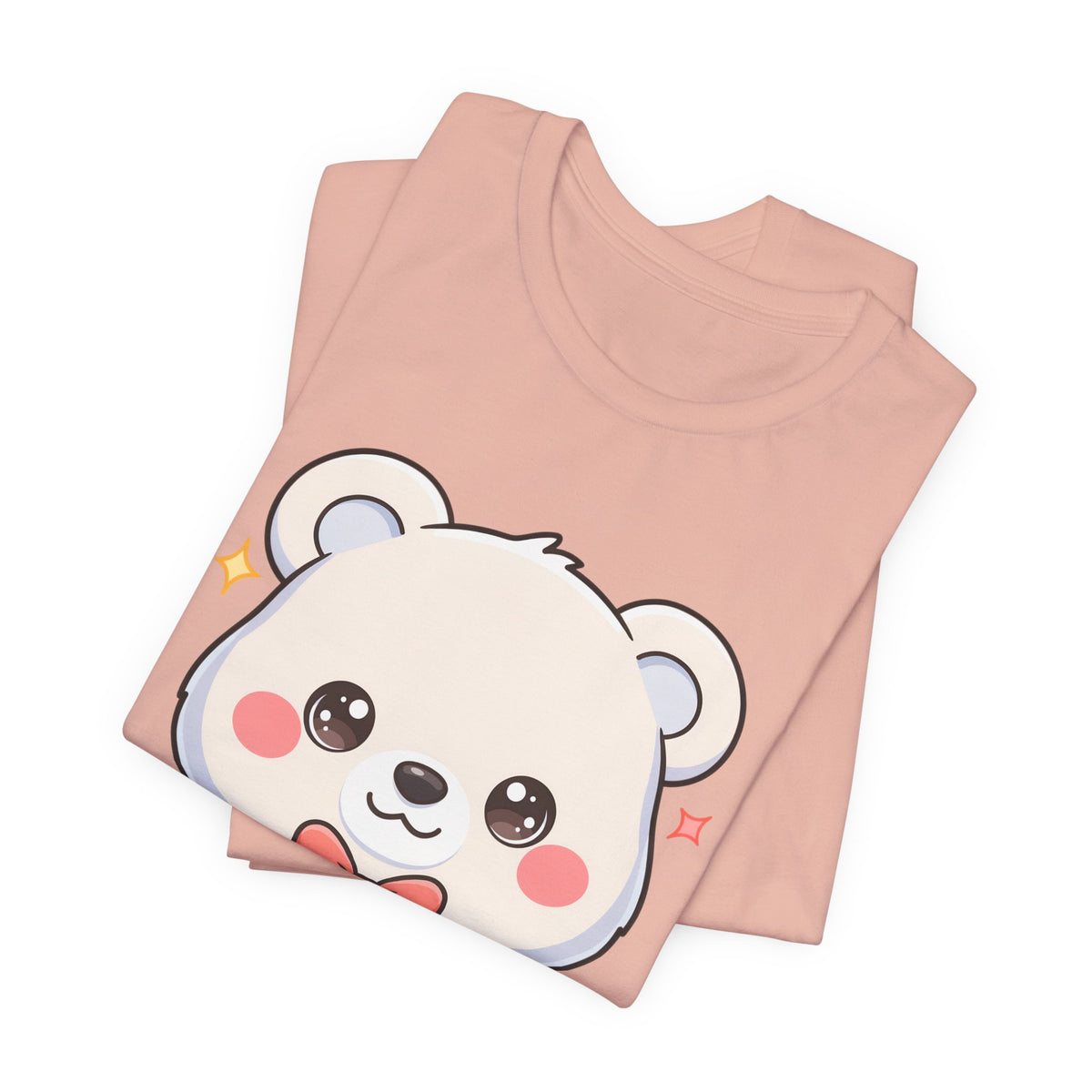Kawaii Polar Bear Gift T-Shirt for Cute Holiday Cheer