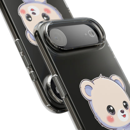 Kawaii Polar Bear Phone Case, Cute Winter Gift