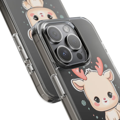 Kawaii Reindeer Phone Case for a Sweet Winter Cheer
