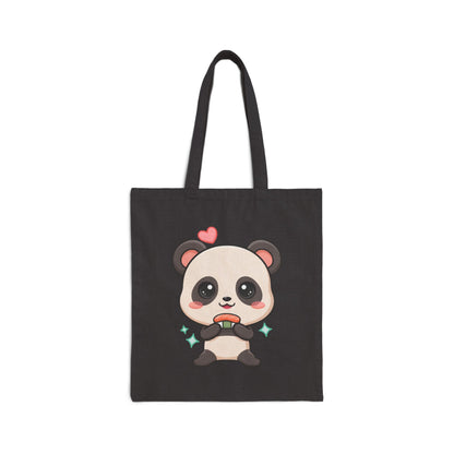 Kawaii Panda Sushi Tote Bag for Cute Everyday Carry