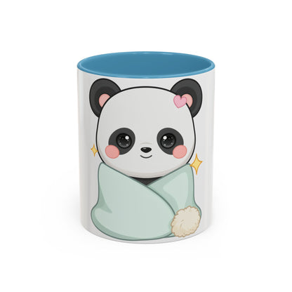 Kawaii Panda Accent Coffee Mug for Cozy Moments