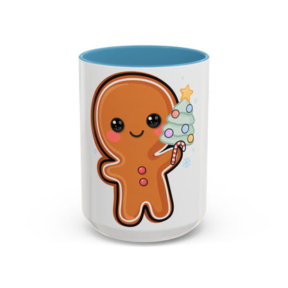 Gingerbread Christmas Mug – Cute Holiday Accent Coffee Mug