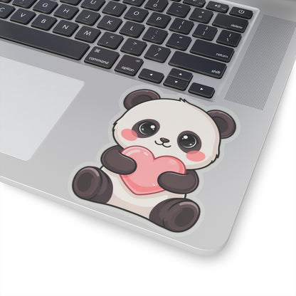 Kawaii Panda Sticker, Sweet Valentine Gift