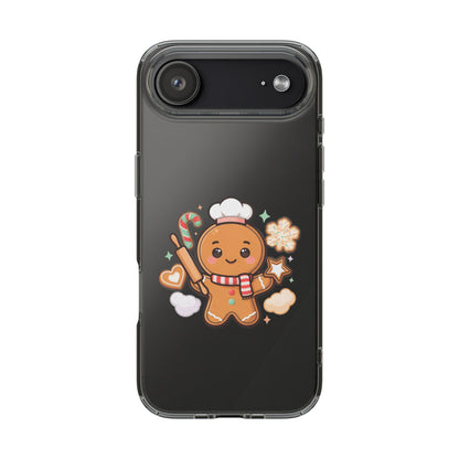 Gingerbread Christmas Phone Case for Holiday Baking Fans