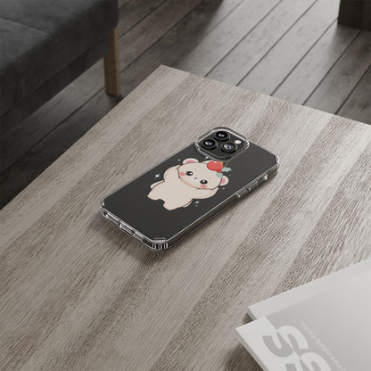 Kawaii Christmas Bear Phone Case for Cozy Holiday Days