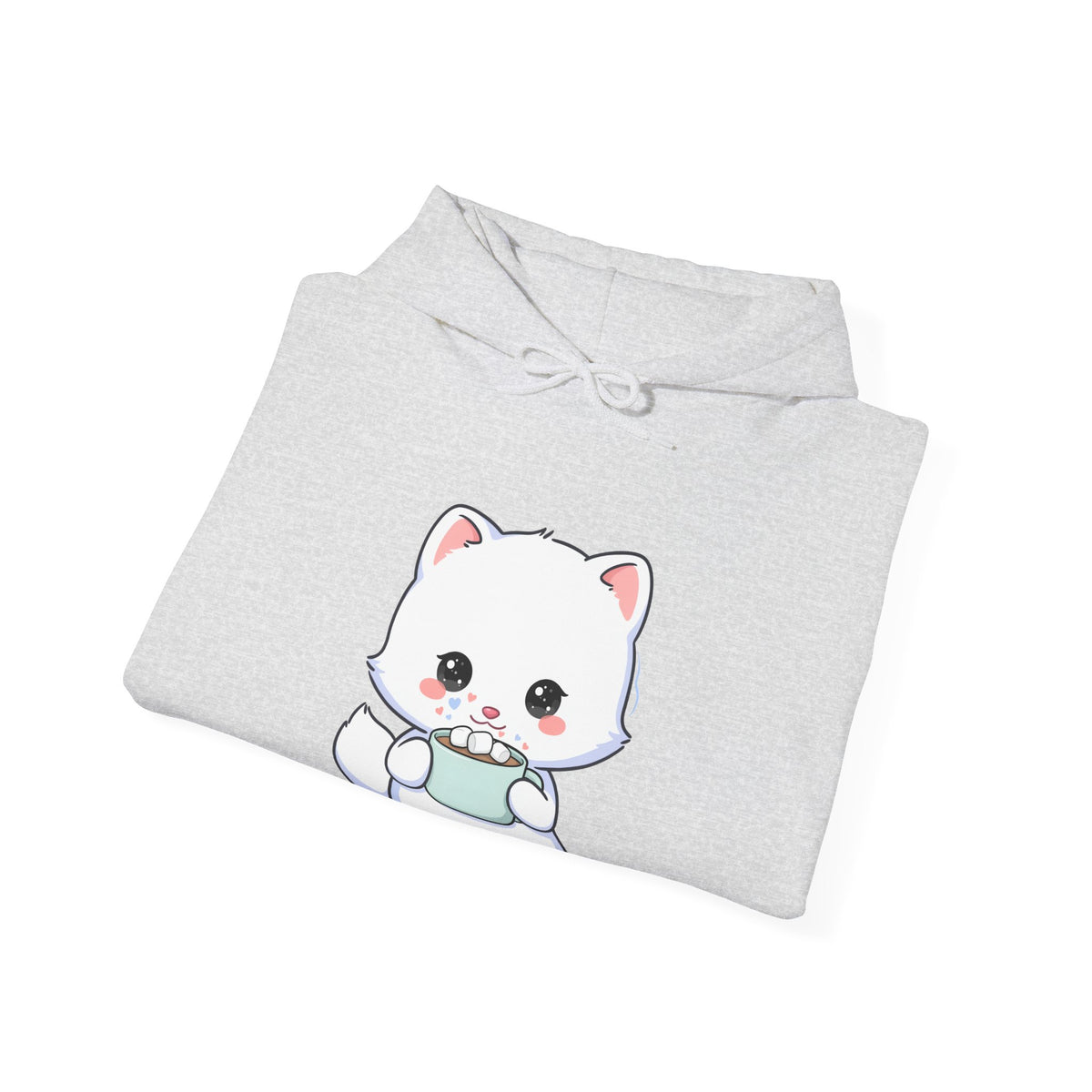 Kawaii Arctic Fox Hoodie for Cozy Cute-Style Fans