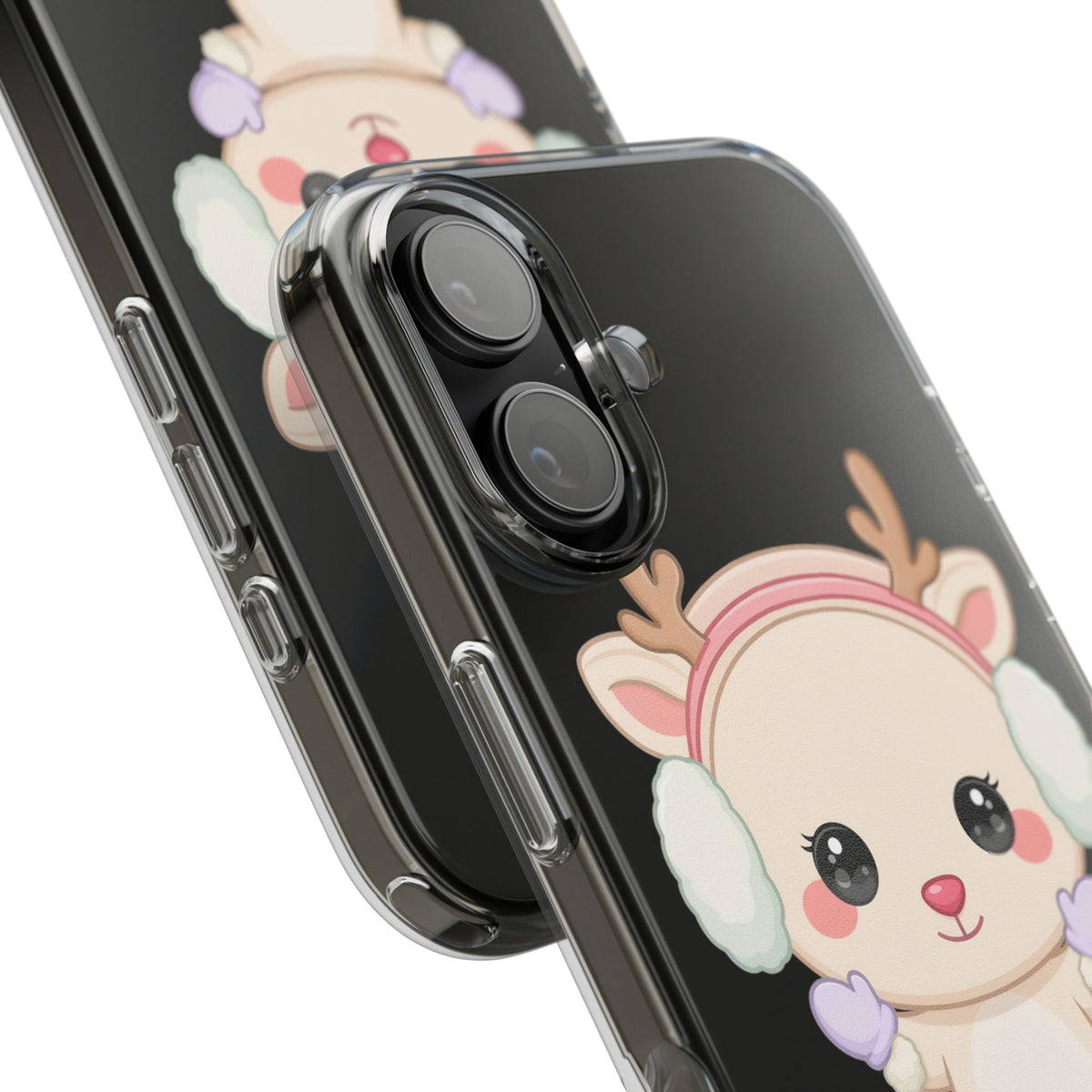 Kawaii Reindeer Phone Case for Cozy Cute Style