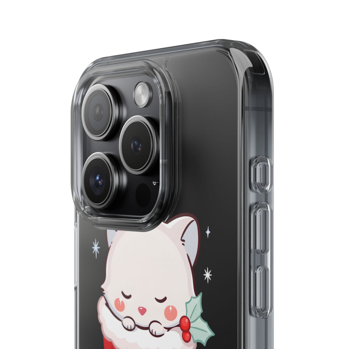 Christmas Fox Phone Case, Cute Holiday Stocking Gift