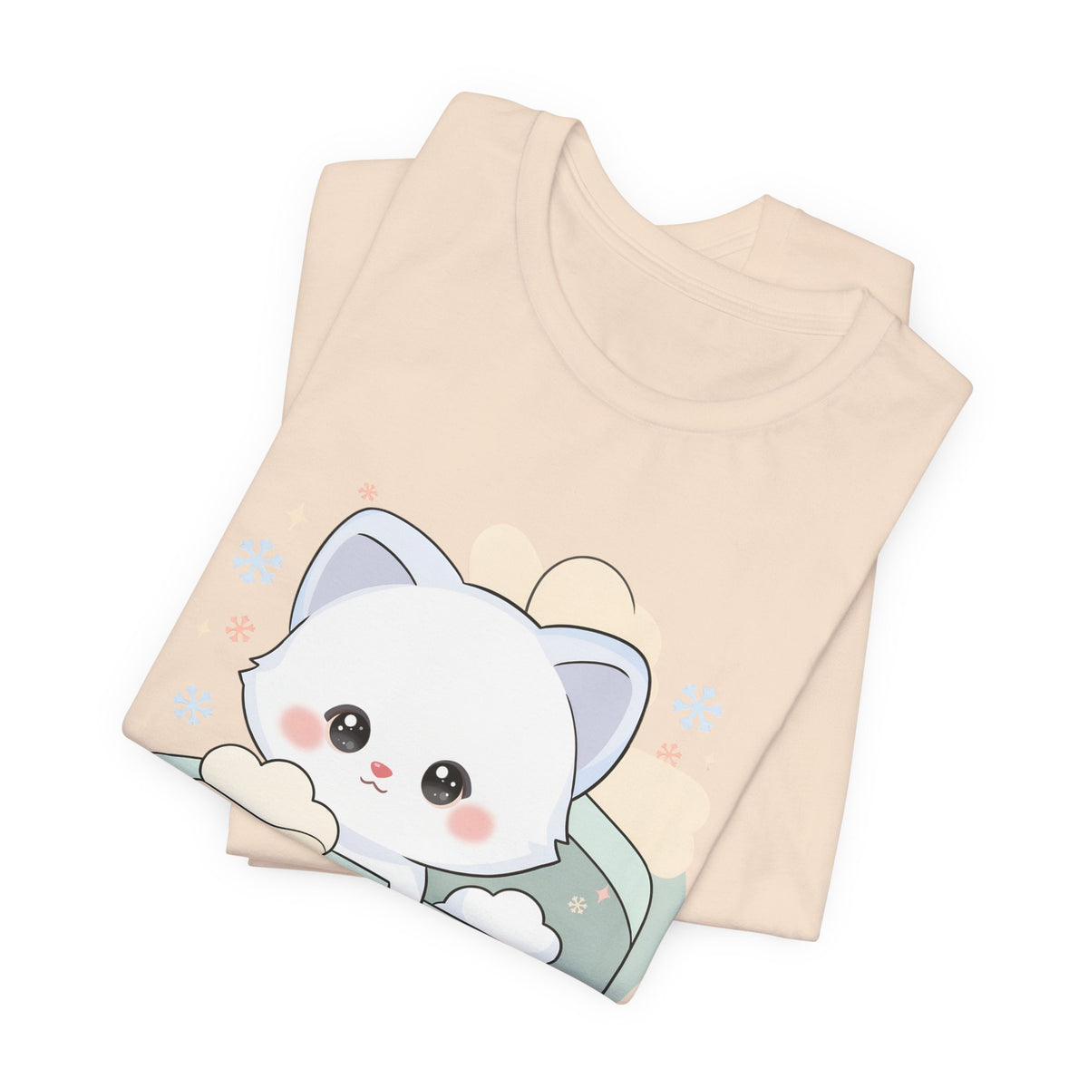 Arctic Fox Gift Tee, Cute Kawaii Birthday Present