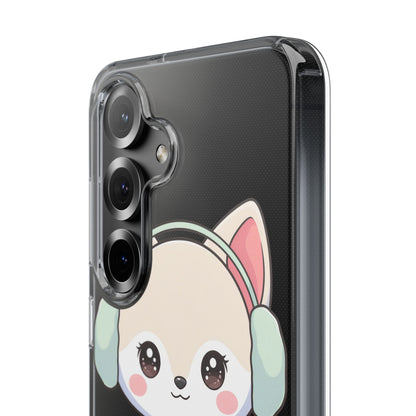 Kawaii Arctic Fox Phone Case – Cozy Winter Cutie