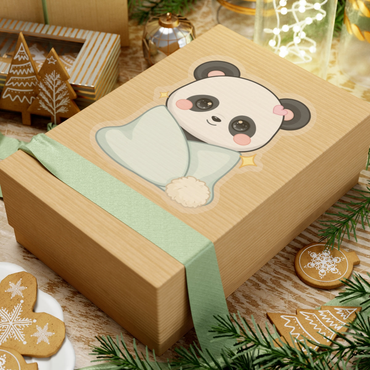Kawaii Panda Sticker for Cozy Cute Decor