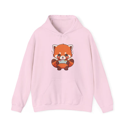 Gaming Red Panda Hoodie for Cozy Game Nights